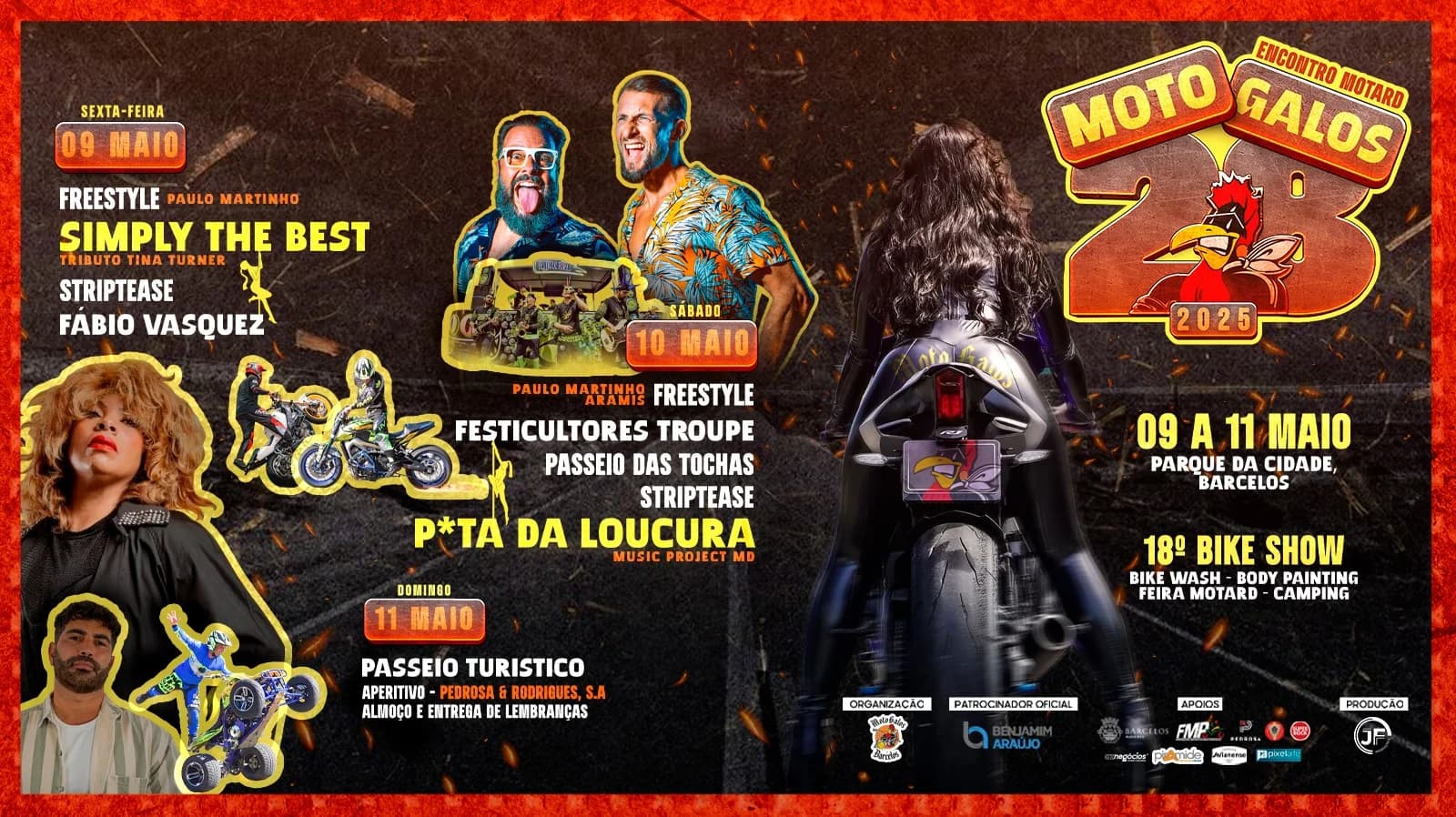 28º Encontro Motard de Barcelos – Associação Clube Moto Galos de Barcelos