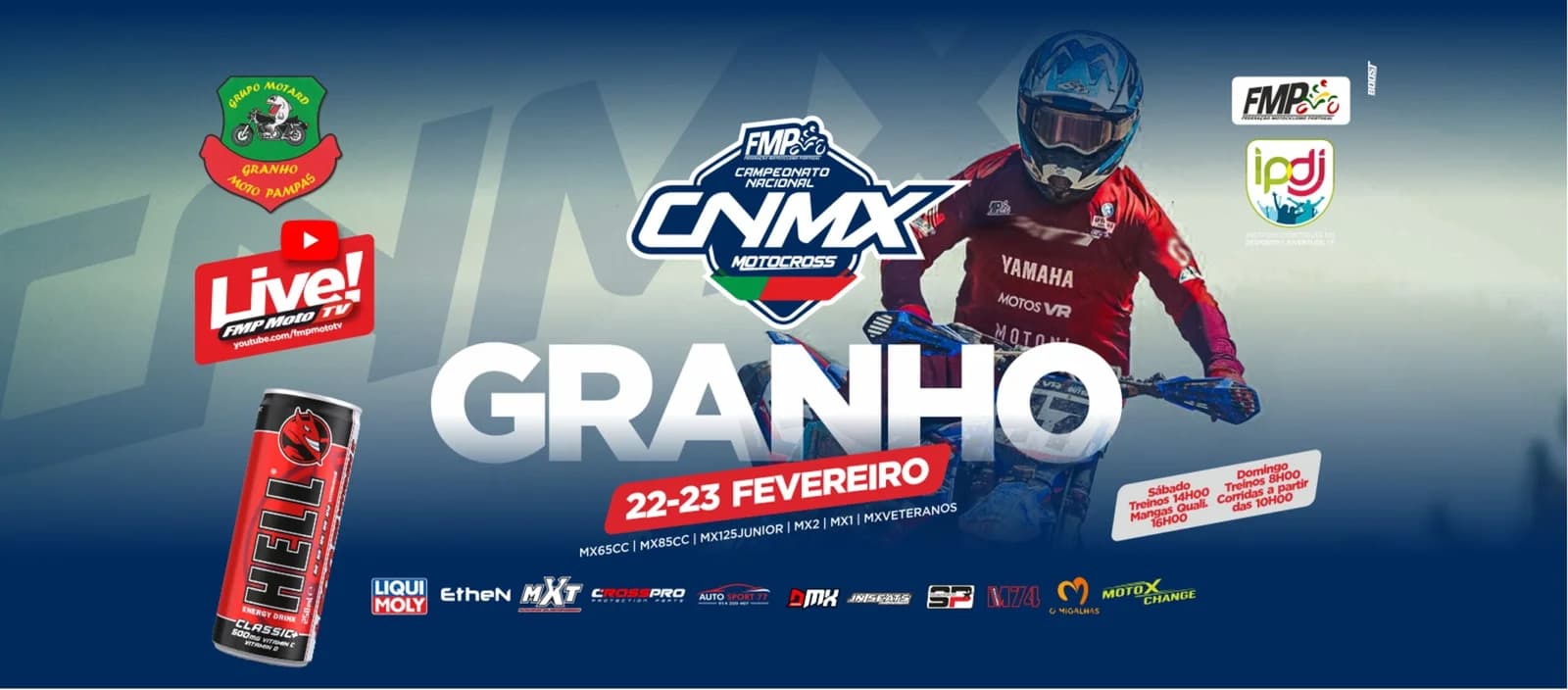 Campeonato Nacional Motocross – Prova 1 – Granho