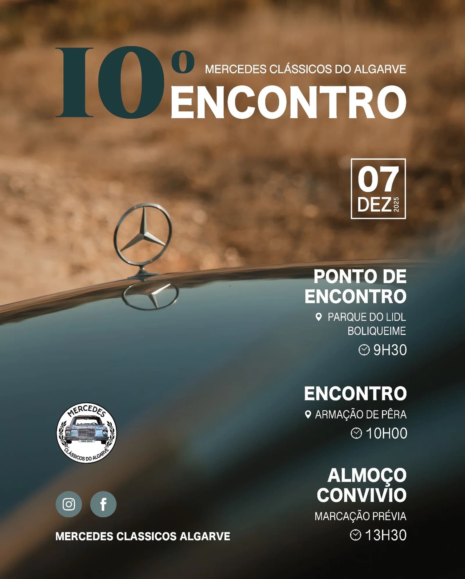 10º Encontro – Mercedes Clássicos do Algarve