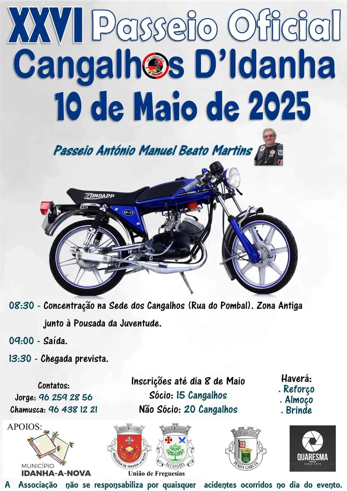 26º Passeio Oficial – Cangalhos D’Idanha