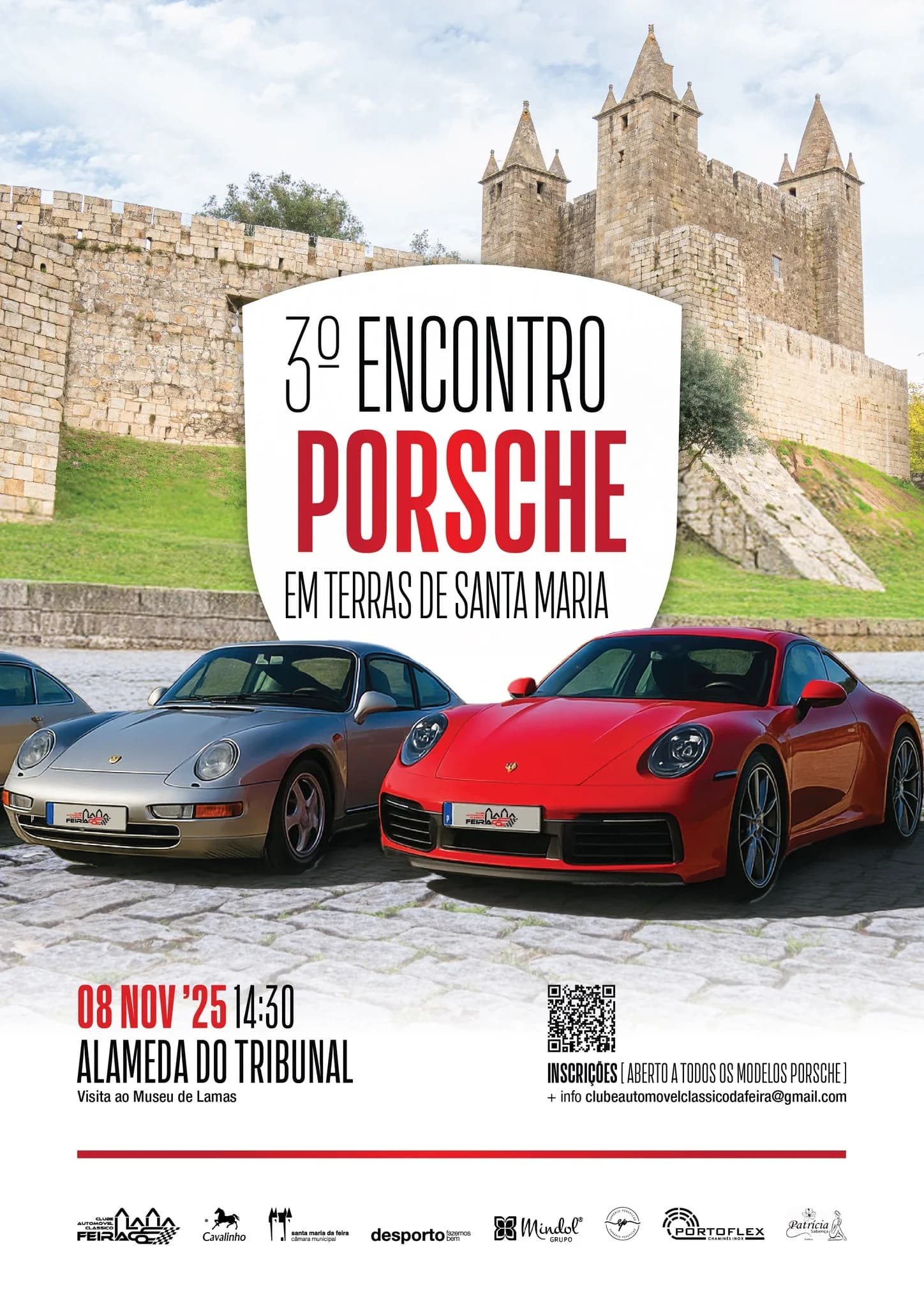 3º Encontro Porsche - Clube de Automóveis Clássicos da Feira