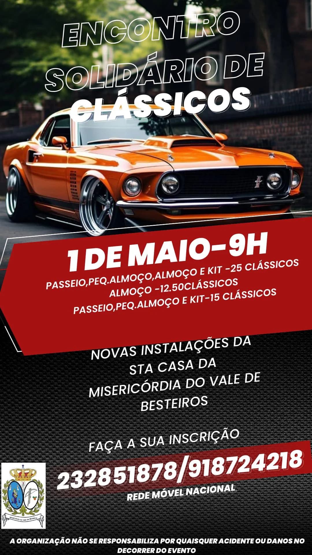 Encontro solidário de clássicos – Misericórdia Vale Besteiros