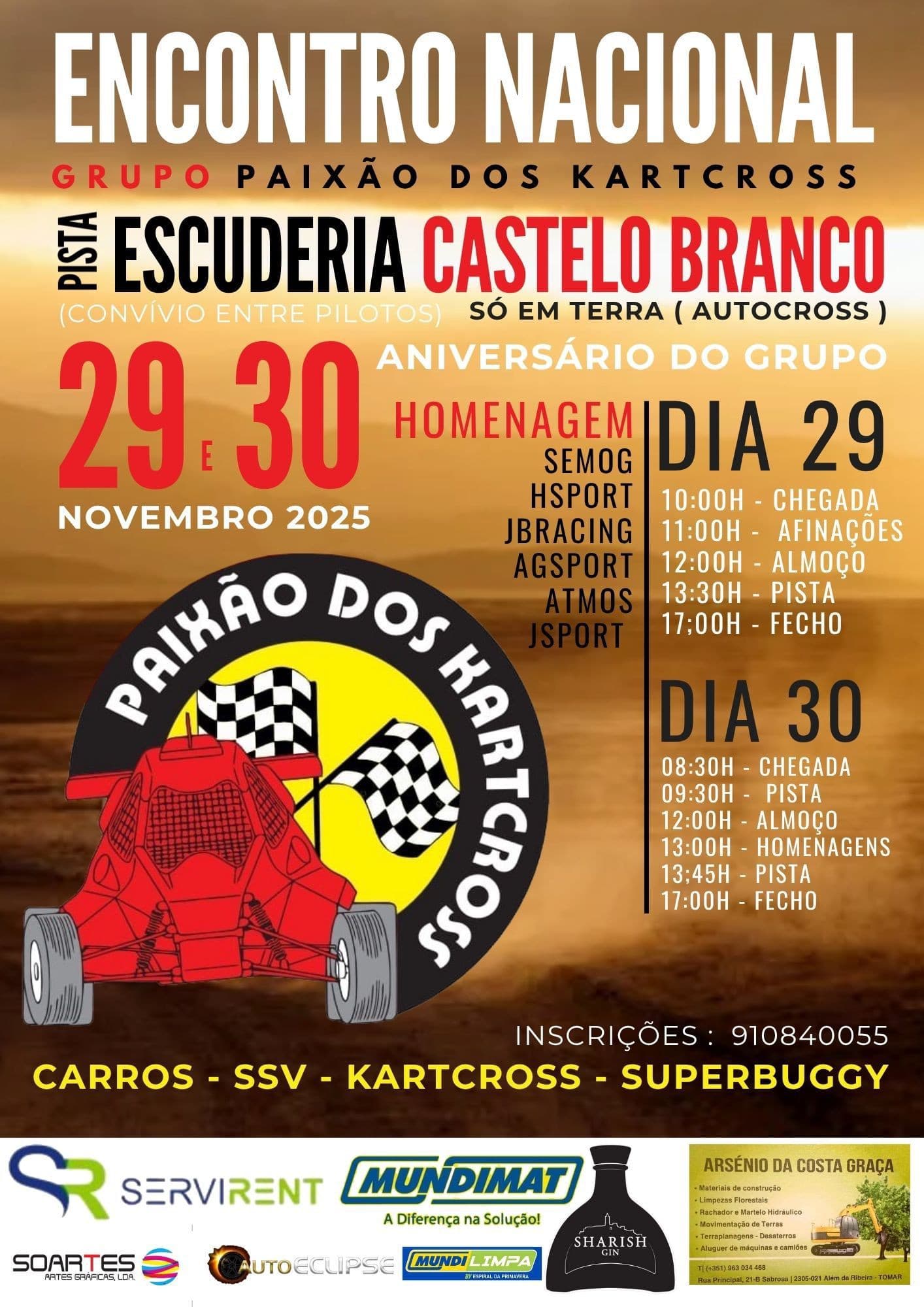 Encontro Nacional - Grupo Paixão dos Kartcross