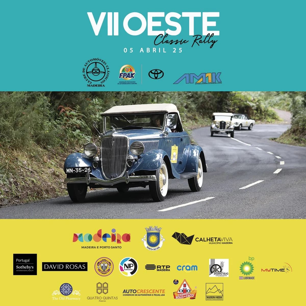 VII Oeste Classic Rally – CACM