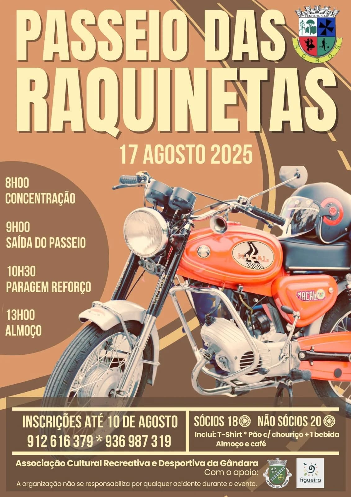 Passeio das Raquinetas – ACRDG -Moinhos da Gândara