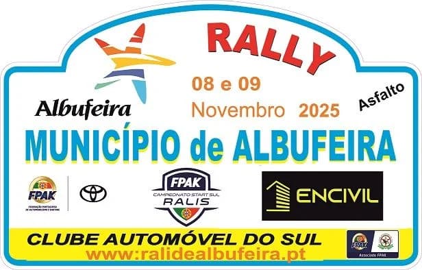 8º Rali Município de Albufeira – Encivil